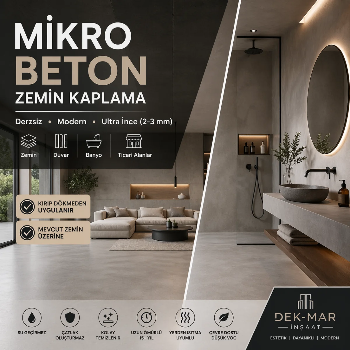 Dek-Mar İnşaat Taahhüt Mimarlık Tic. Ltd. Şti. fotoğraf 5