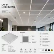 Lay-in Mesh Tavan