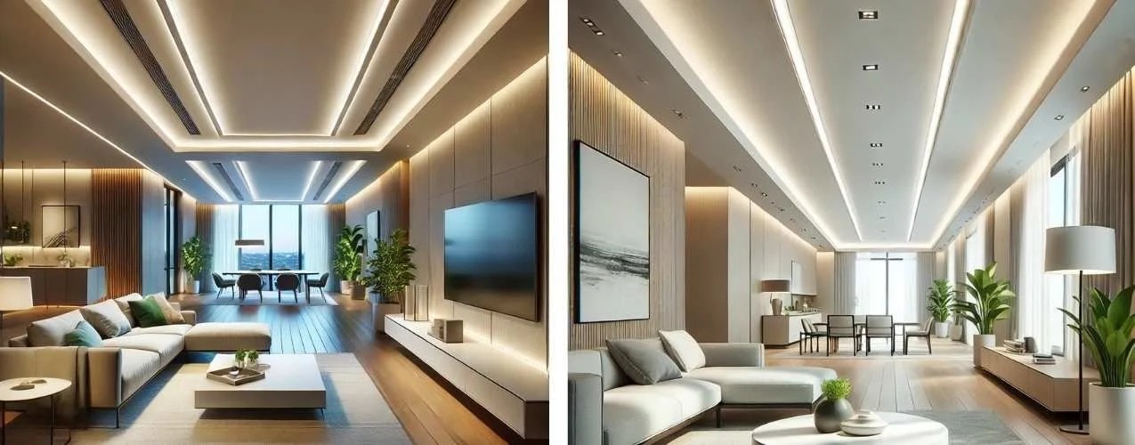 Sıva Altı Lineer LED Aydınlatma