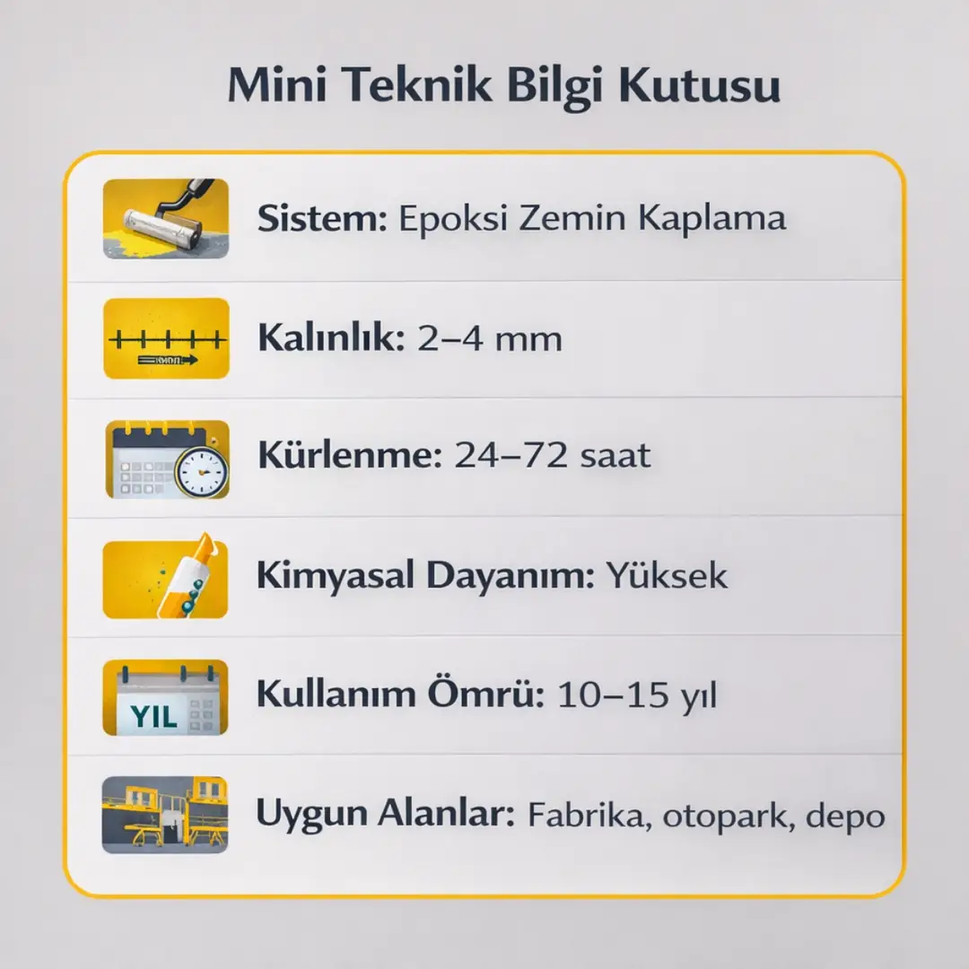 İstanbul’da profesyonel epoksi zemin kaplama ekibi ile şantiye uygulaması.&nbsp;