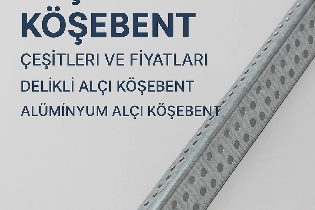 Delikli galvaniz alçıpan köşebent çeşitleri ve 2025 fiyat tablosu | Alüminyum alçı köşebent fiyatlarıyla birlikte 