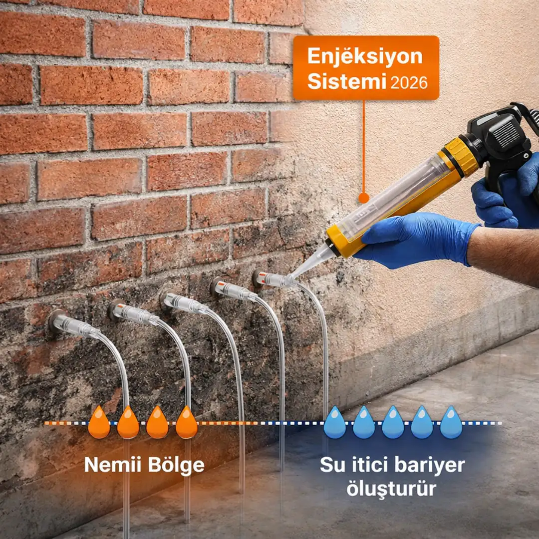 Kapiler nem için duvar enjeksiyon yalıtım sistemi&nbsp;