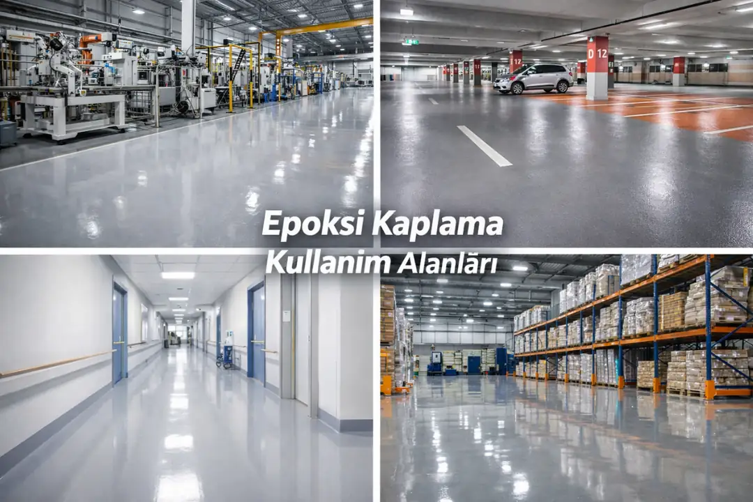 Epoksi kaplama kullanım alanları&nbsp;