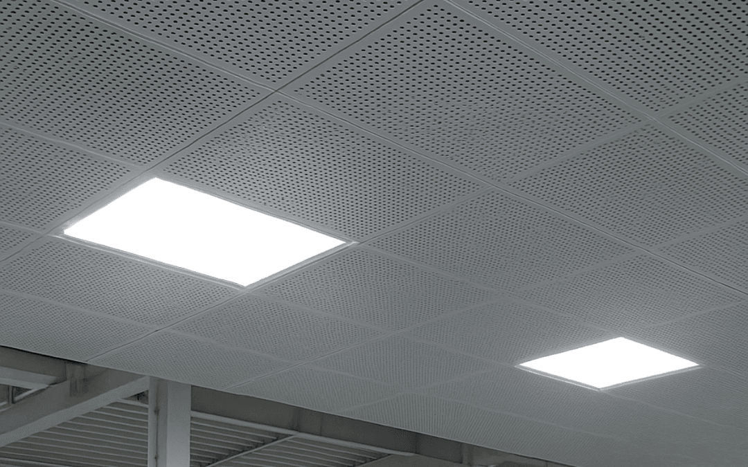 Yangına dayanıklı galvanizli clip-in metal tavan sistemi örneği – Ergene sanayi yapıları için ideal çözüm – Dek-Mar