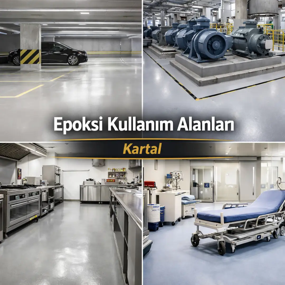 Kartal epoksi zemin kaplama kullanım alanları otopark fabrika depo ve ticari alanlarda dayanıklı zemin çözümleri&nbsp;
