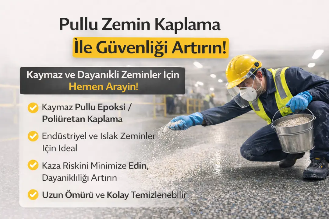 Kaydırmaz pullu zemin kaplama teknik özellikleri&nbsp;