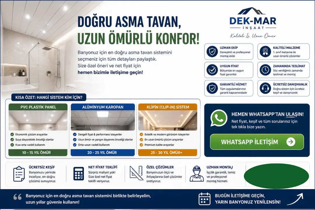 modern banyo asma tavan tasarımı ücretsiz keşif ve profesyonel uygulama hizmeti&nbsp;