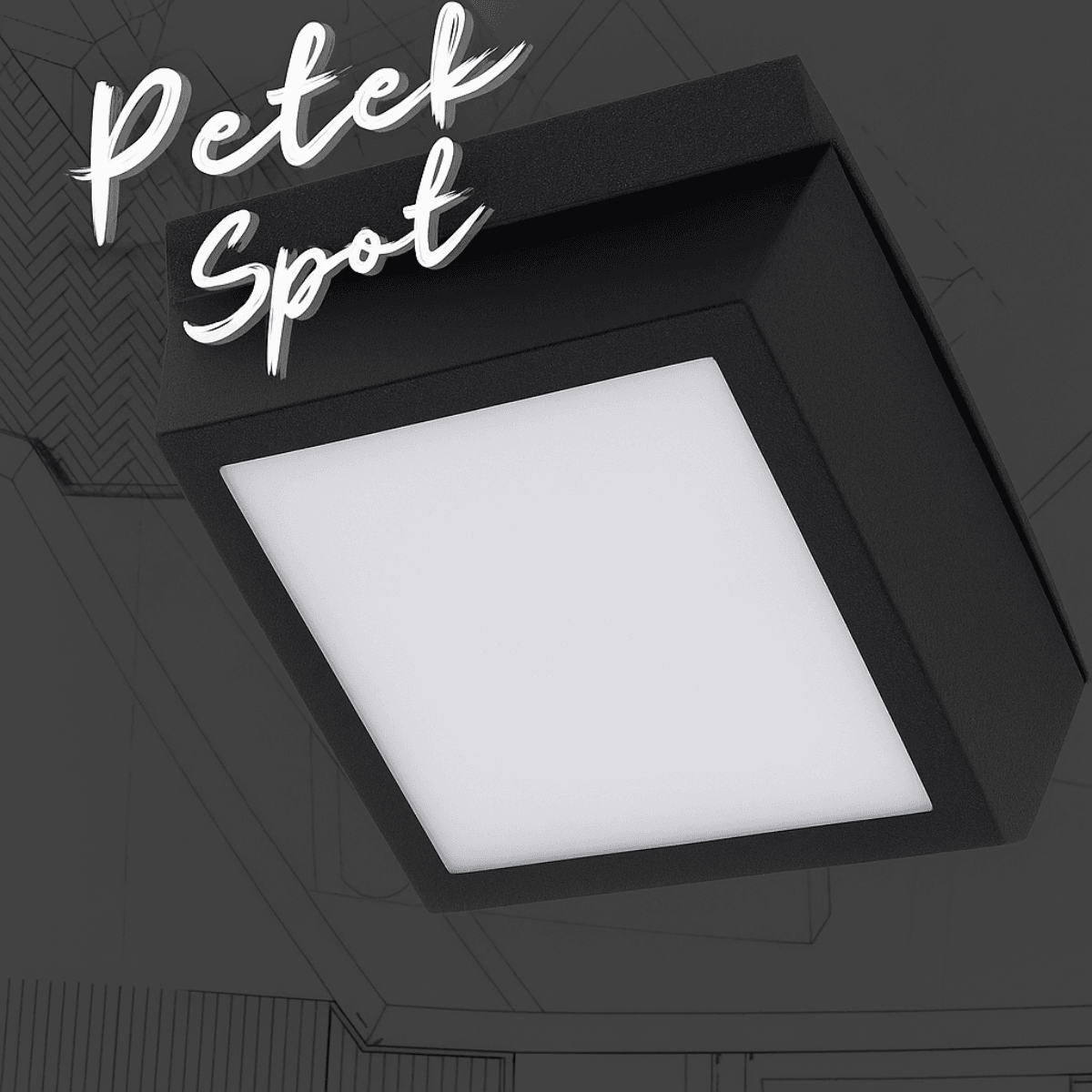 Petek Tavan Aydınlatma 12W 4000K