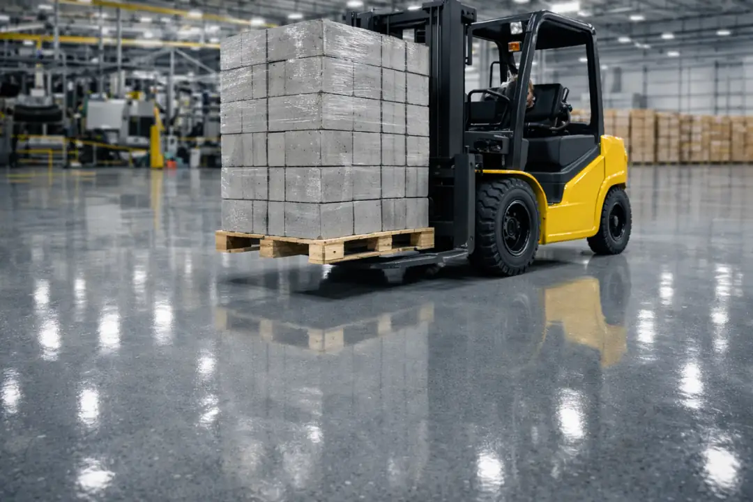 Ağır yüklere dayanıklı endüstriyel epoksi zemin kaplama sistemi