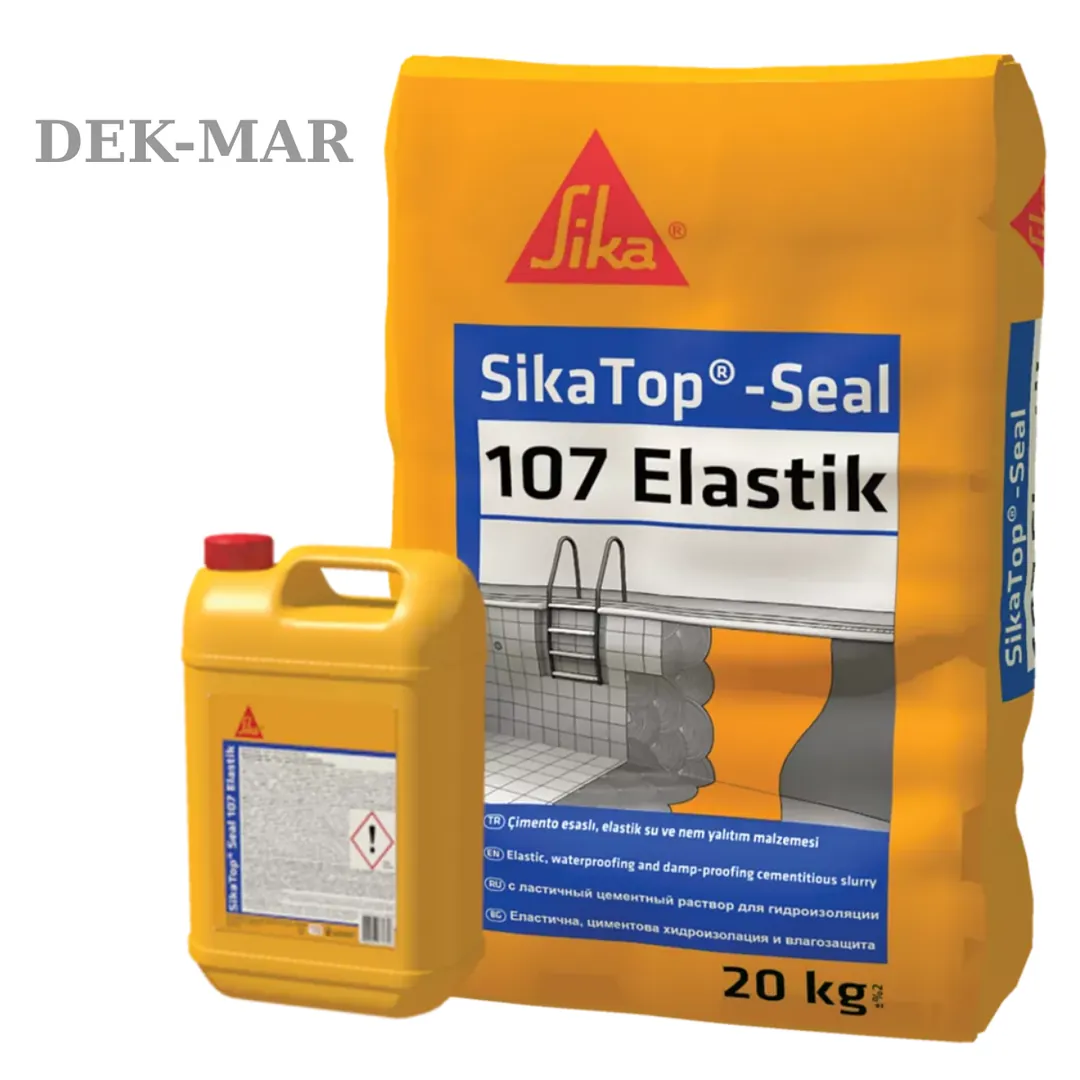 SikaTop Seal-107 Elastik çimento esaslı teras su yalıtımı – balkon ve açık alan uygulamaları için profesyonel çözüm – 2025.