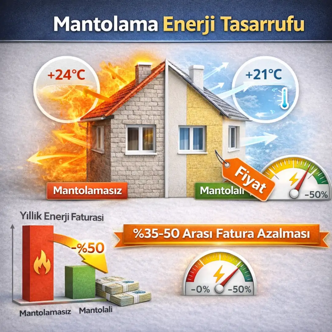 taşyünü mantolama teknik özellikleri ısı iletkenlik katsayısı