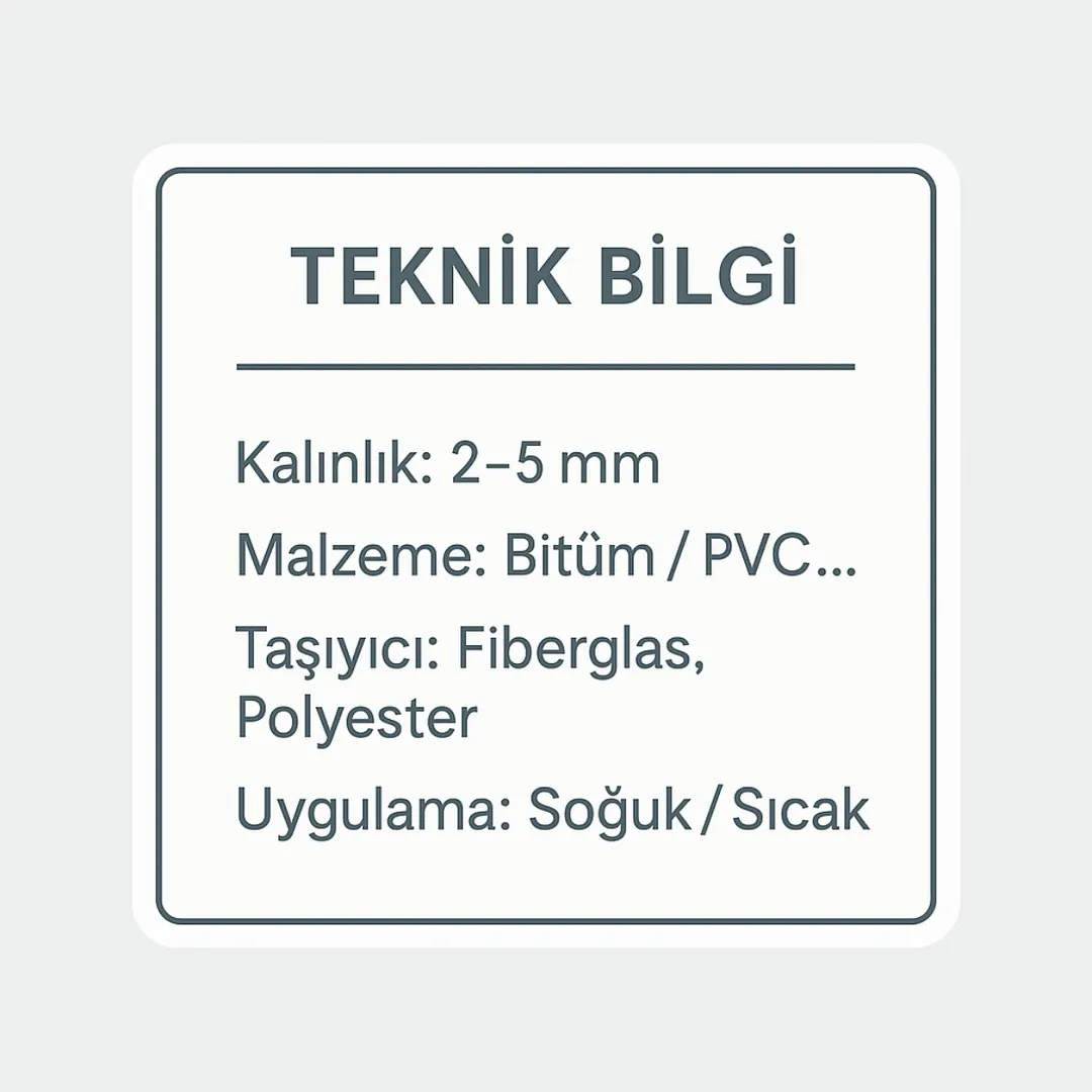 Likit membran teknik özellikleri – tüketim, kuruma süresi, tabaka kalınlığ 