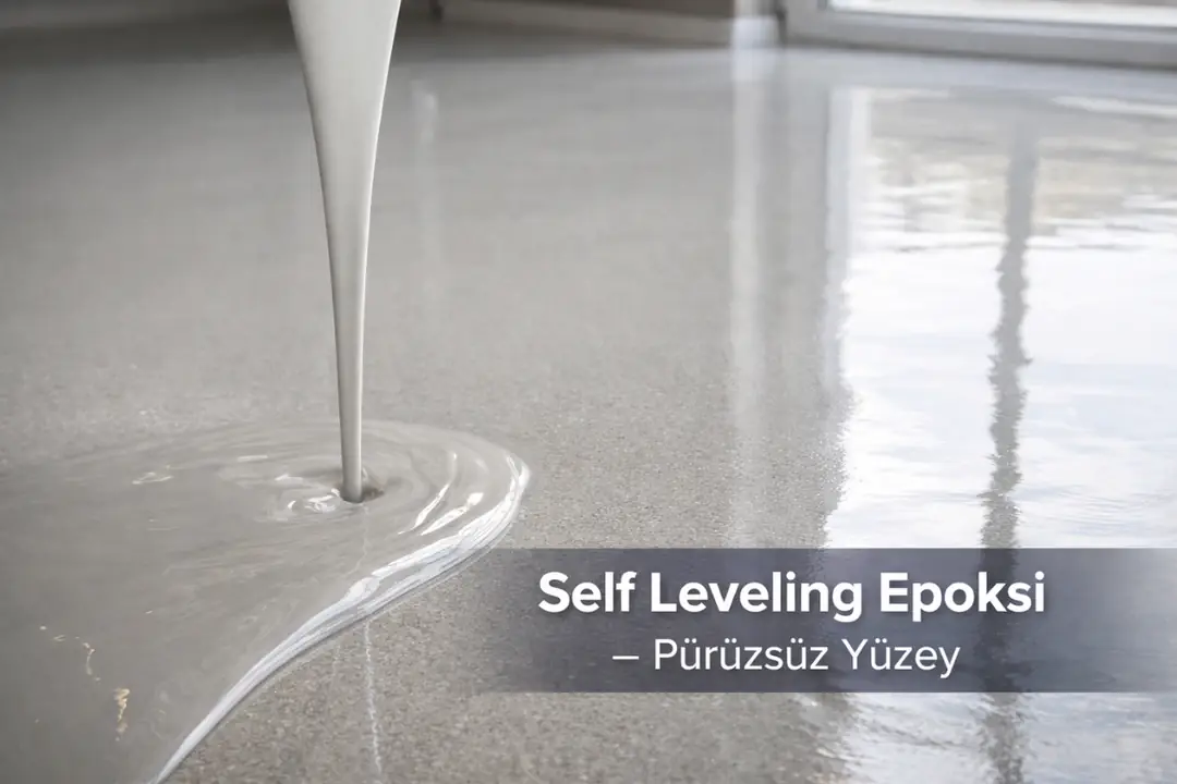 “Self Leveling Epoksi – Pürüzsüz Yüzey”&nbsp;