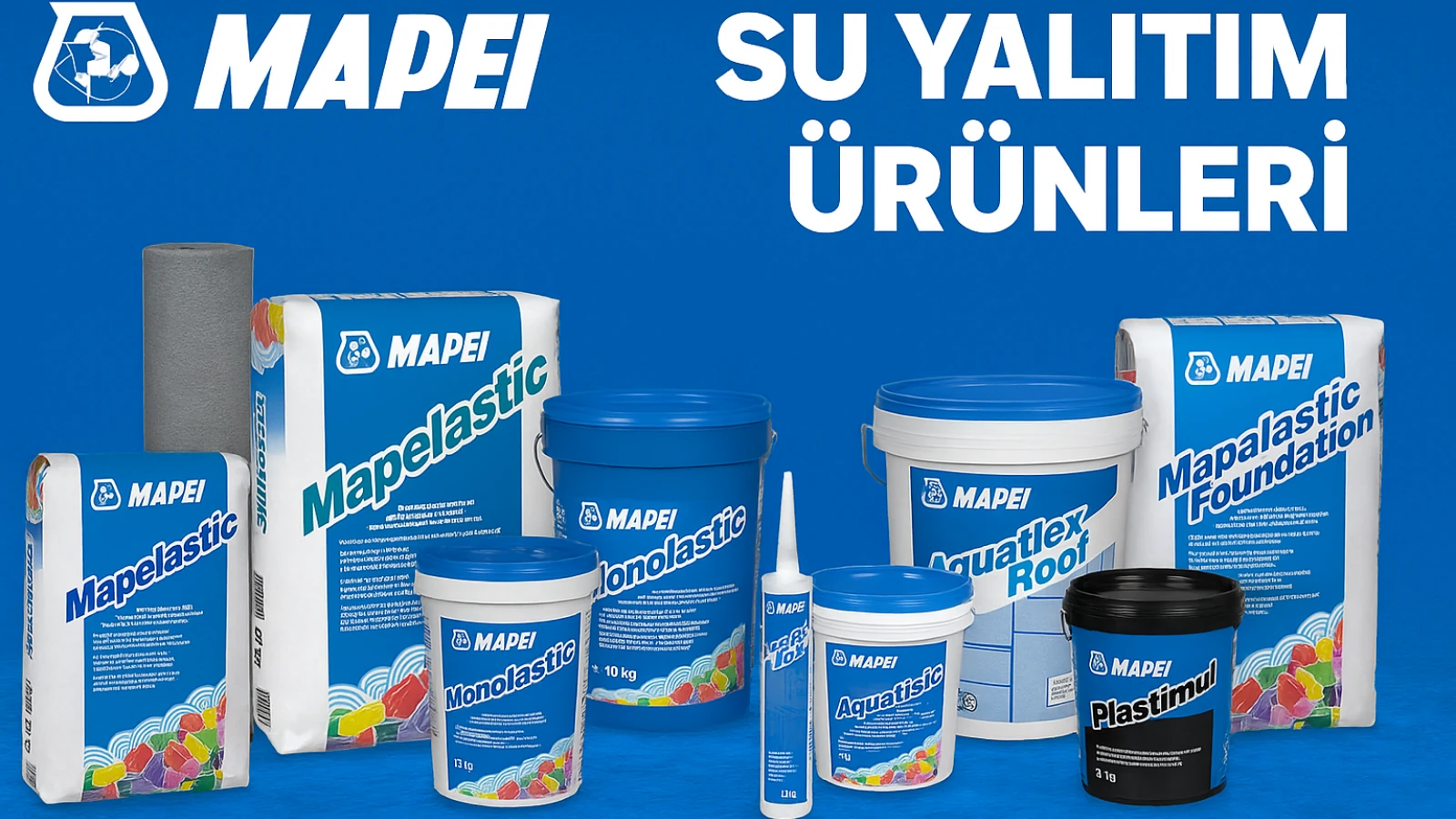MAPEI Su Yalıtım Ürünleri