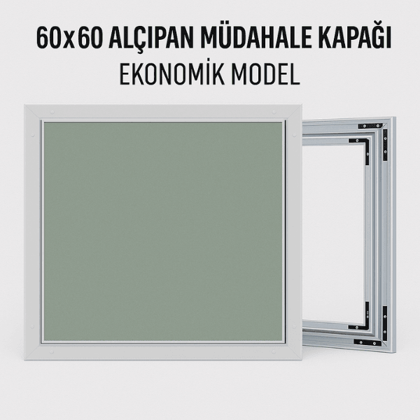  60x60 Alçıpan Müdahale Kapağı Ekonomik Model