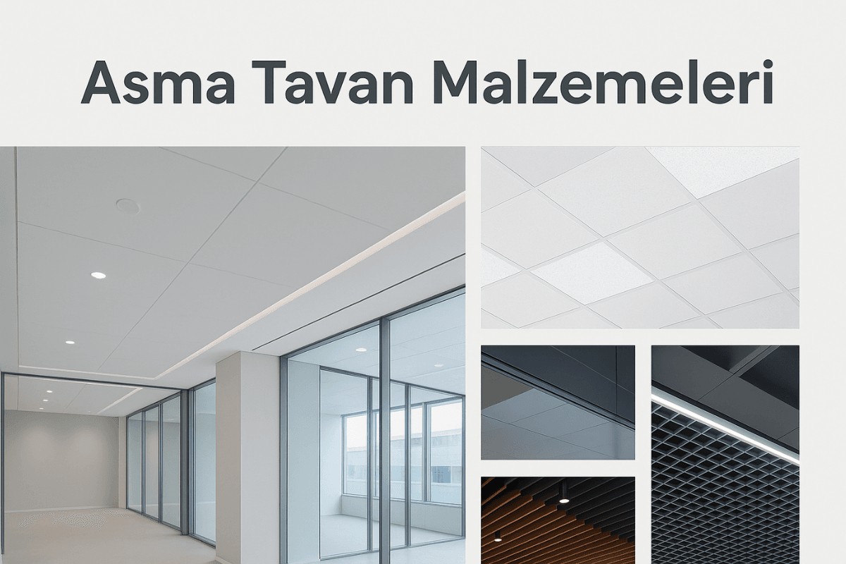 Asma Tavan Malzemeleri