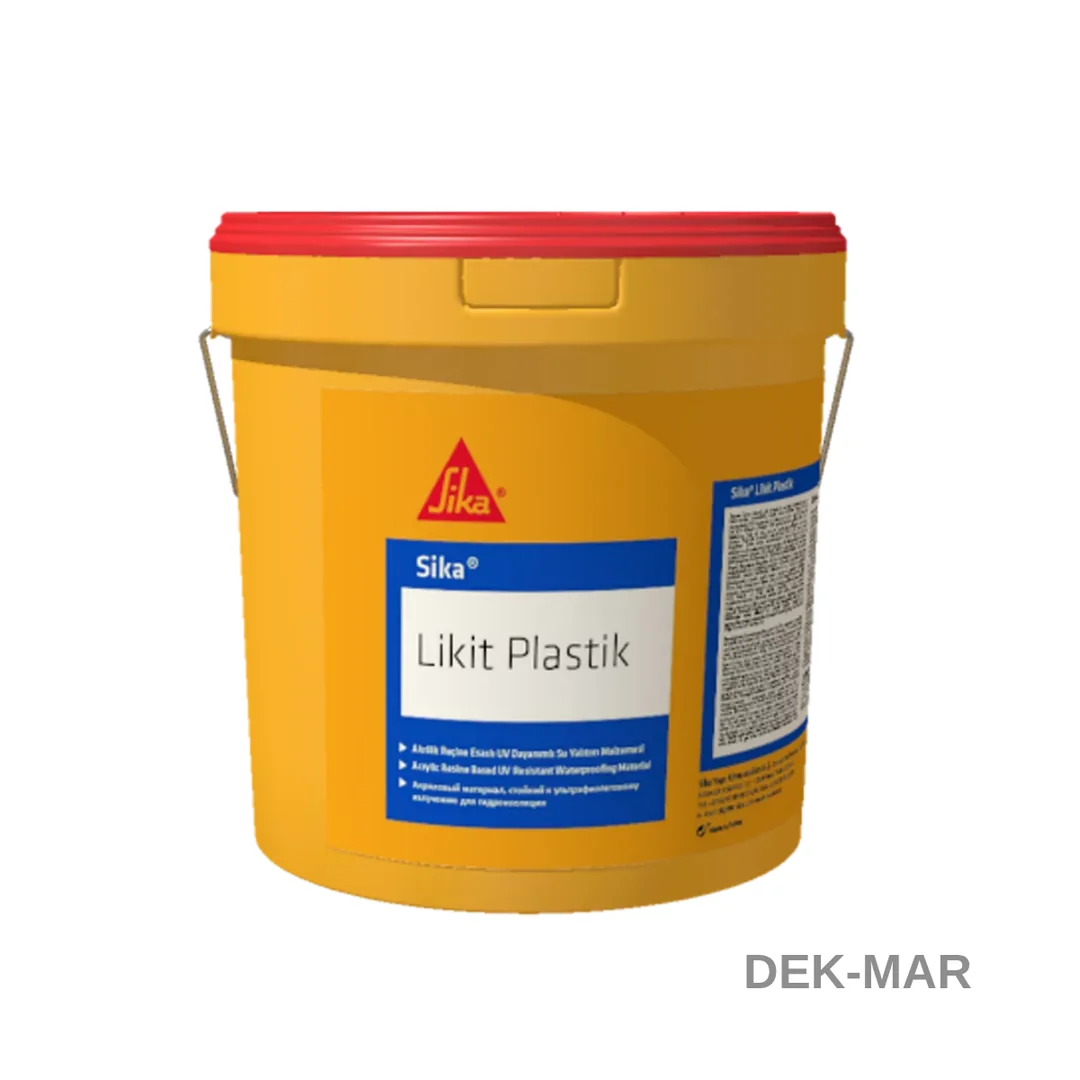 Sika Likit Plastik akrilik esaslı teras su yalıtımı – UV dayanımlı sıvı kaplama sistemiyle uzun ömürlü koruma – 2025.