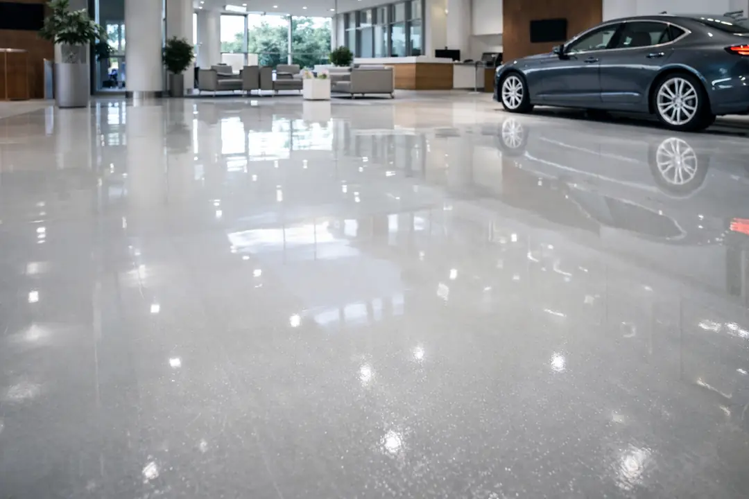 Pürüzsüz yüzeyli self leveling epoksi zemin kaplama&nbsp;