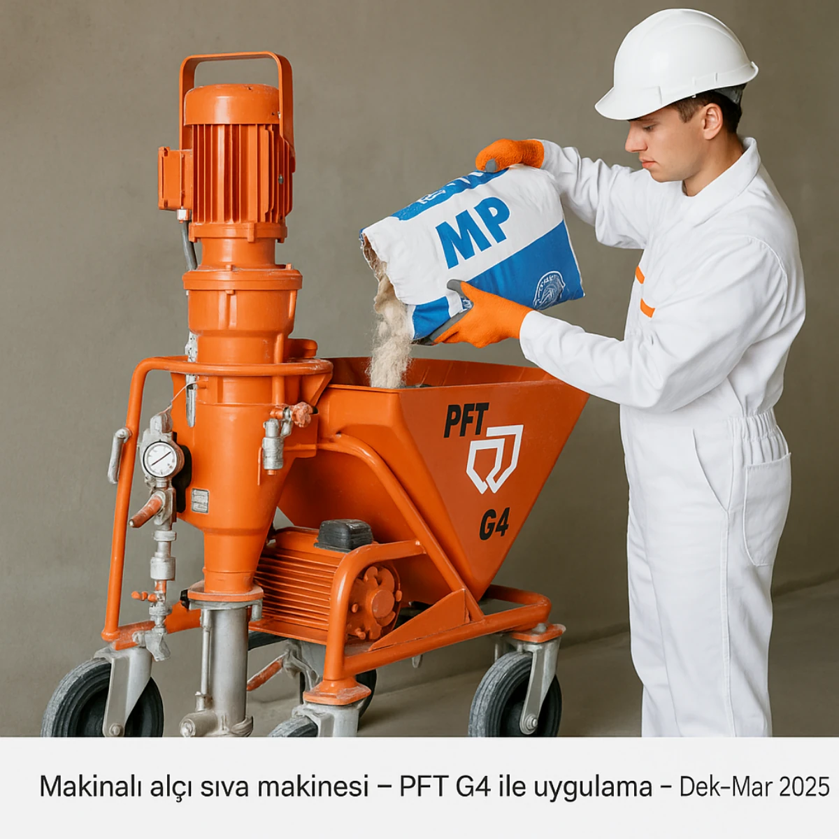 Makinalı Alçı Hizmeti