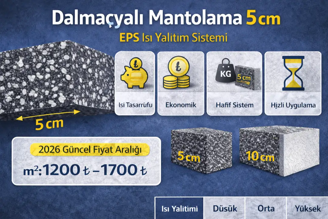Dalmaçyalı mantolama 5 cm hakkında sık sorulan sorular ve cevaplar