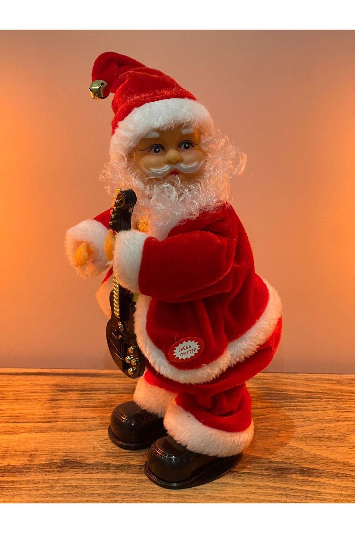 27 Cm Dans Eden Noel Baba, Müzikli, Hareketli Noel Baba, Yılbaşı Oyuncak, Twerk Yapan