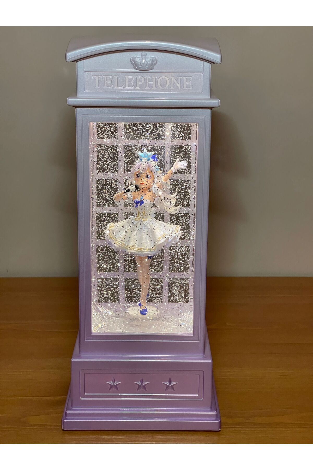 Deluxe Kar Küresi , Su Küresi, Işıklı, Müzikli, Hareketli, Kendinden Kar Yağdırma, Çocuk odası MOR