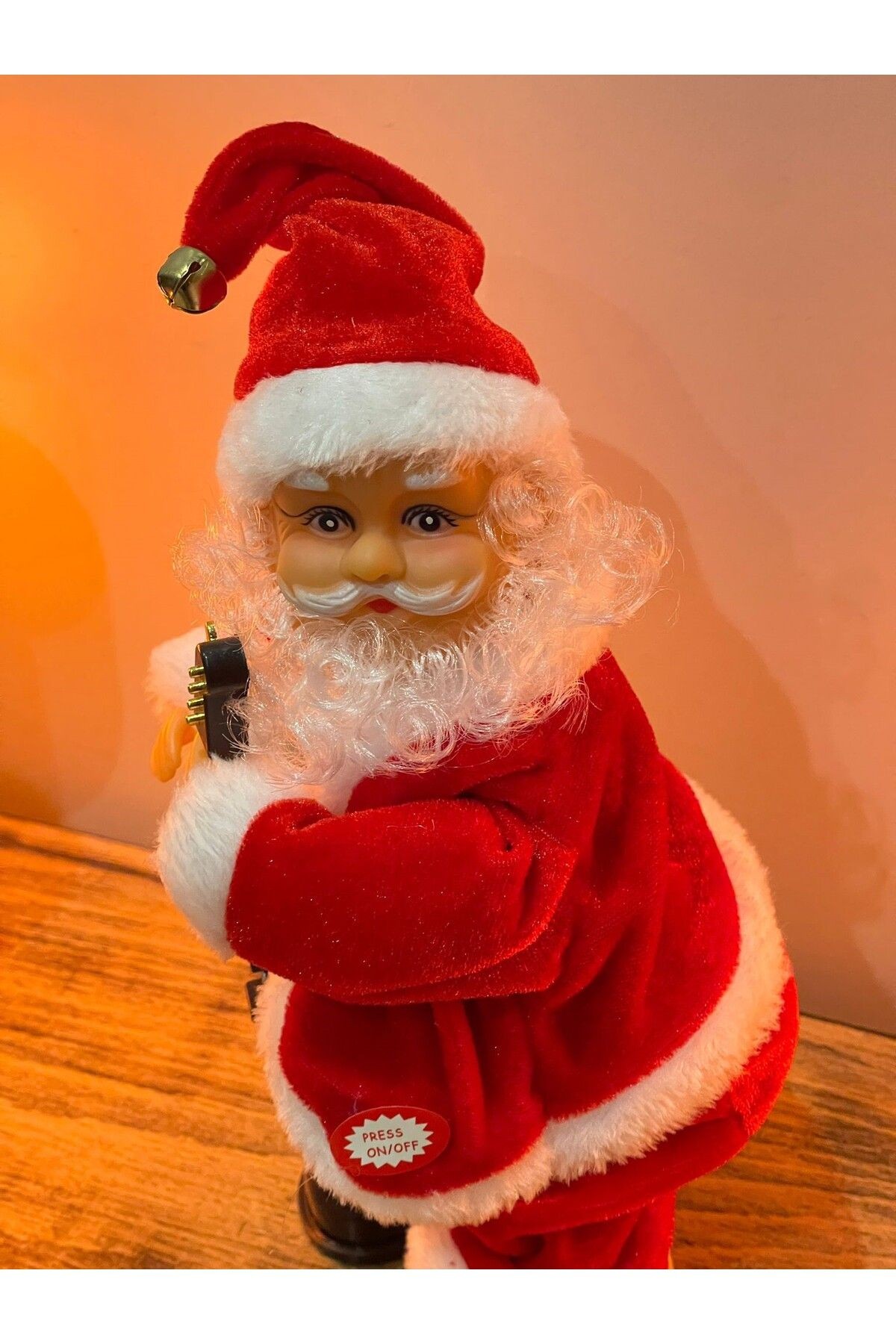 27 Cm Dans Eden Noel Baba, Müzikli, Hareketli Noel Baba, Yılbaşı Oyuncak, Twerk Yapan
