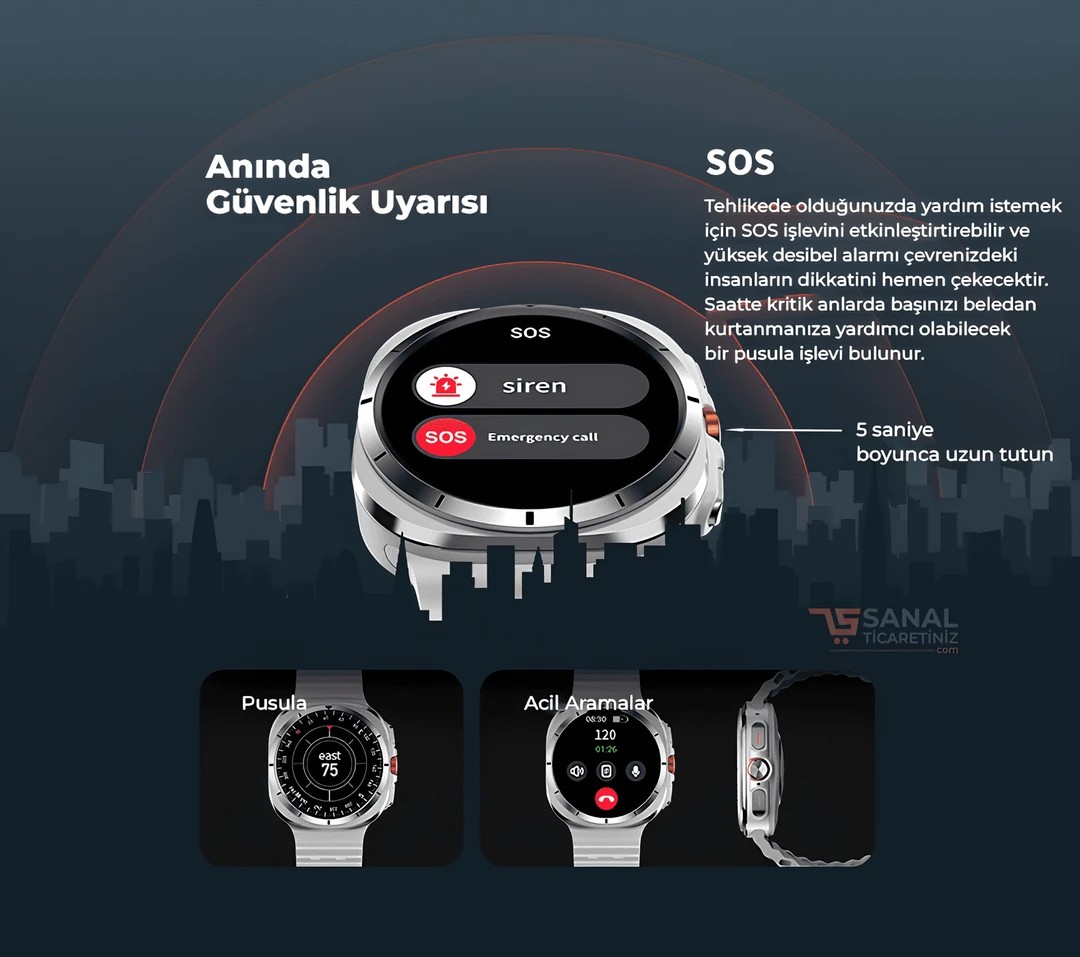 Watch Premium Ultra Akıllı Saat