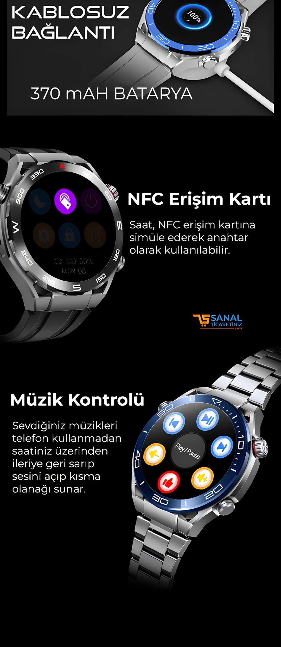 Watch VN 4 Pro Plus Akıllı Saat