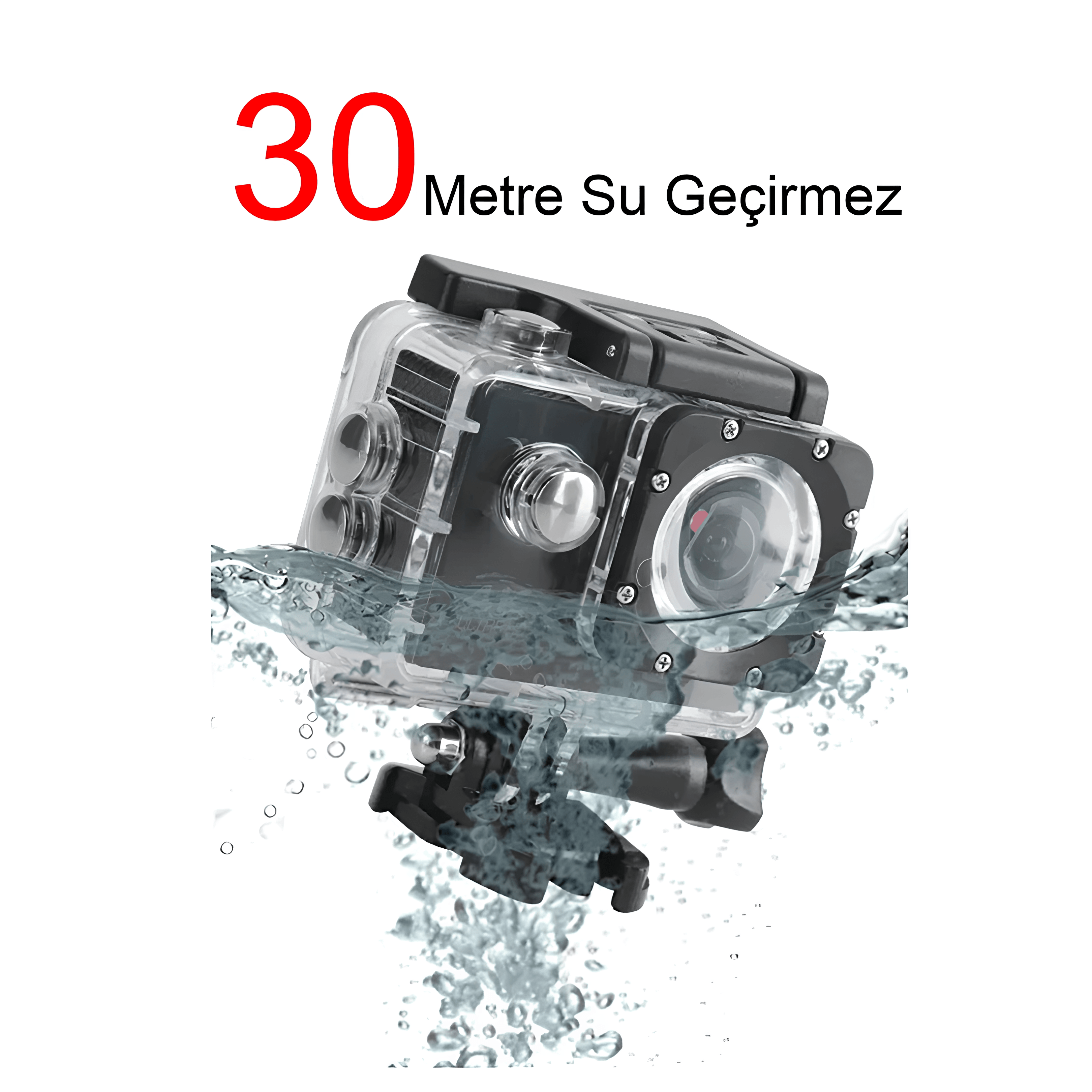  4K Ultra HD WiFi Su Geçirmez Aksiyon Kamerası