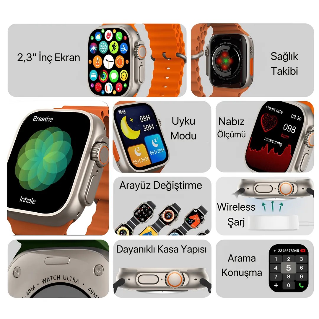 Watch Ultra 2 Max Suit Akıllı Saat