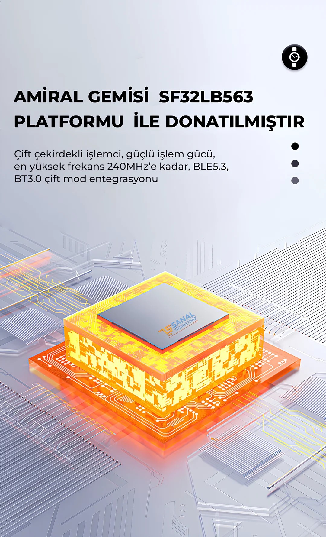 Heyplus GTR Akıllı Saat 