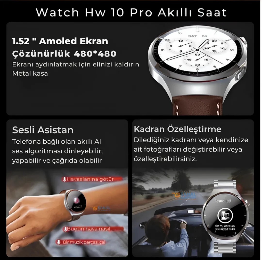 Watch Hw10 Pro Akıllı Saat