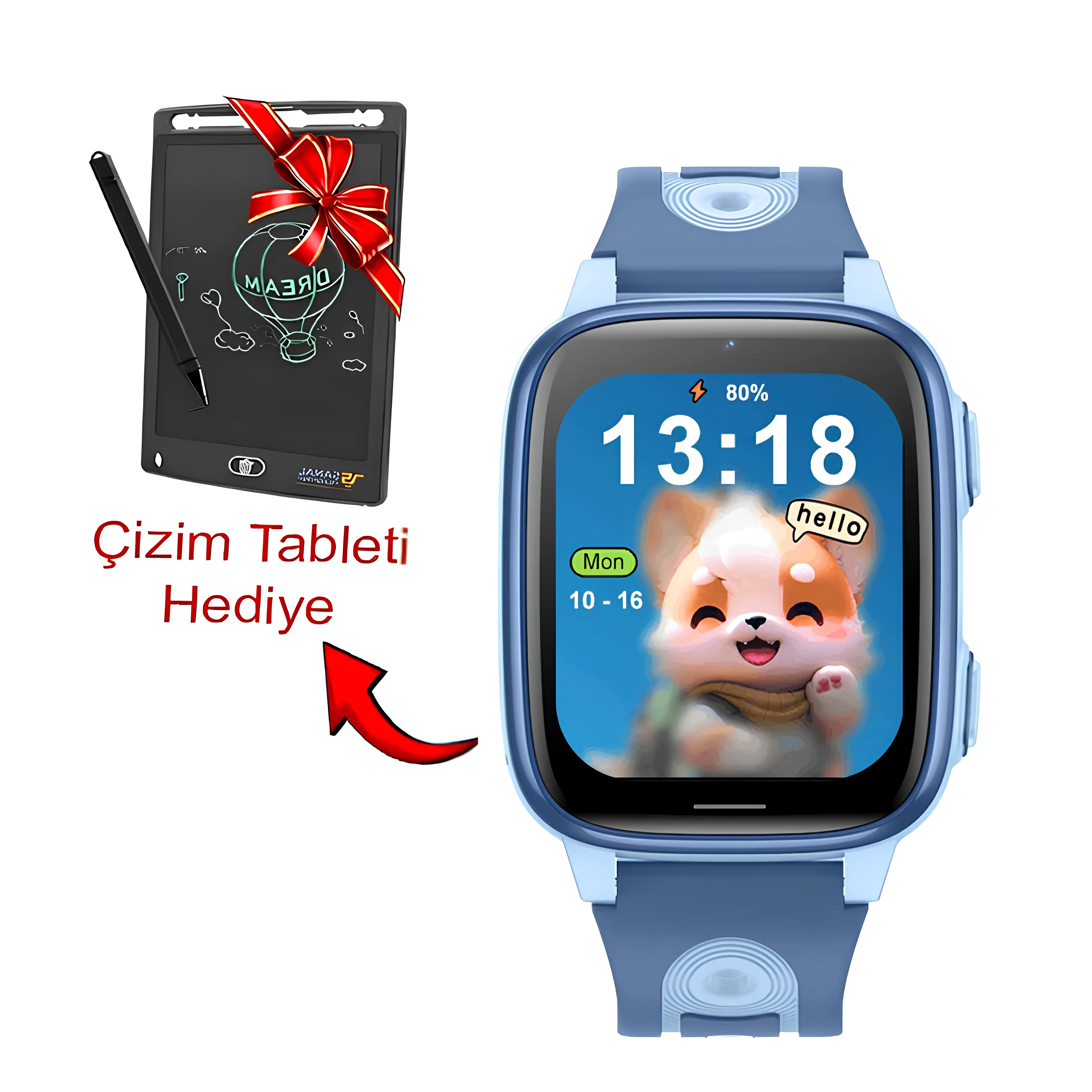 Wonlex CT23 4G GPS'li Çocuk Saati (Son Sürüm)