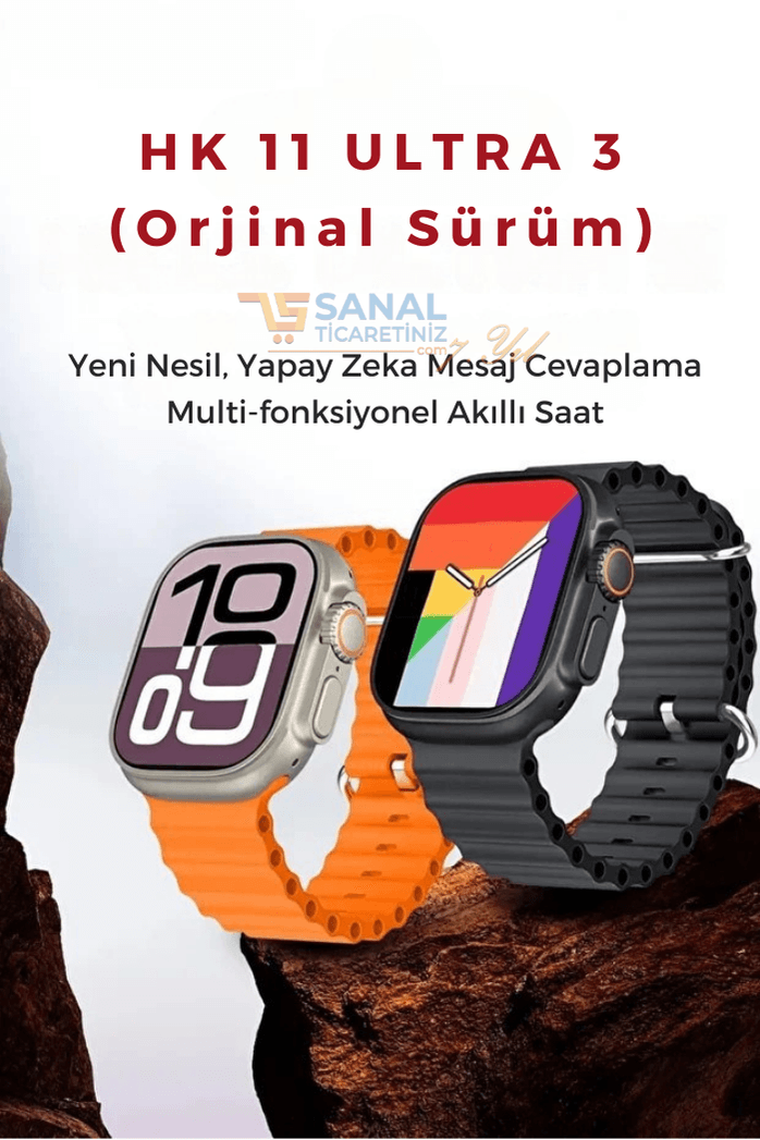 Watch 11 HK Ultra 3 Akıllı Saat (Orjinal Sütüm)