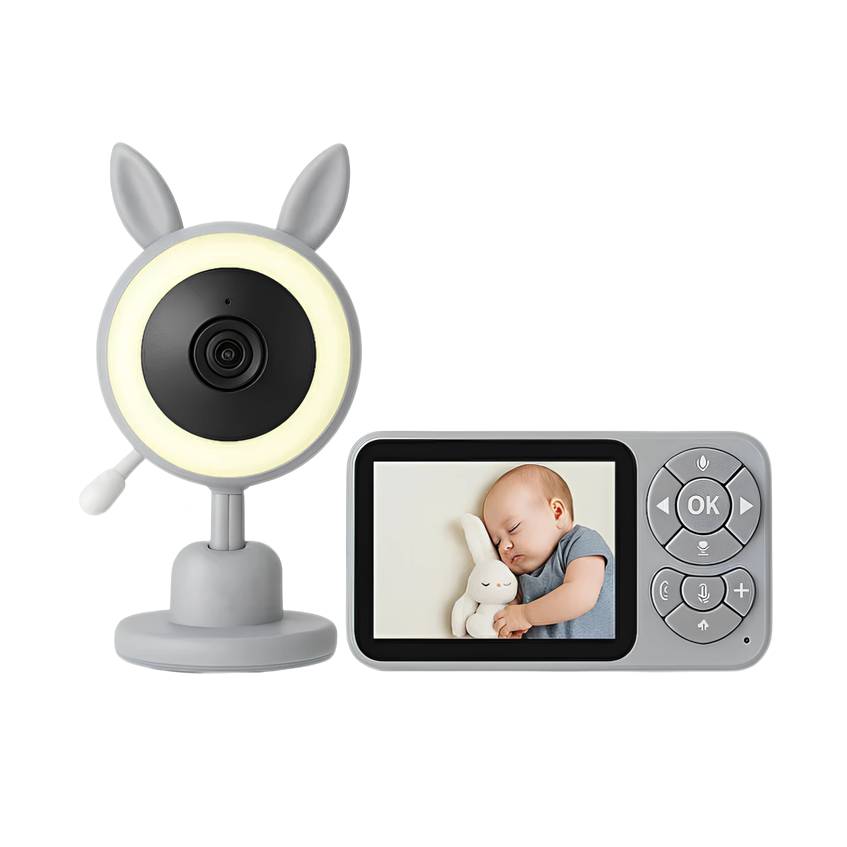 Monitörlü Akıllı Bebek Kamerası