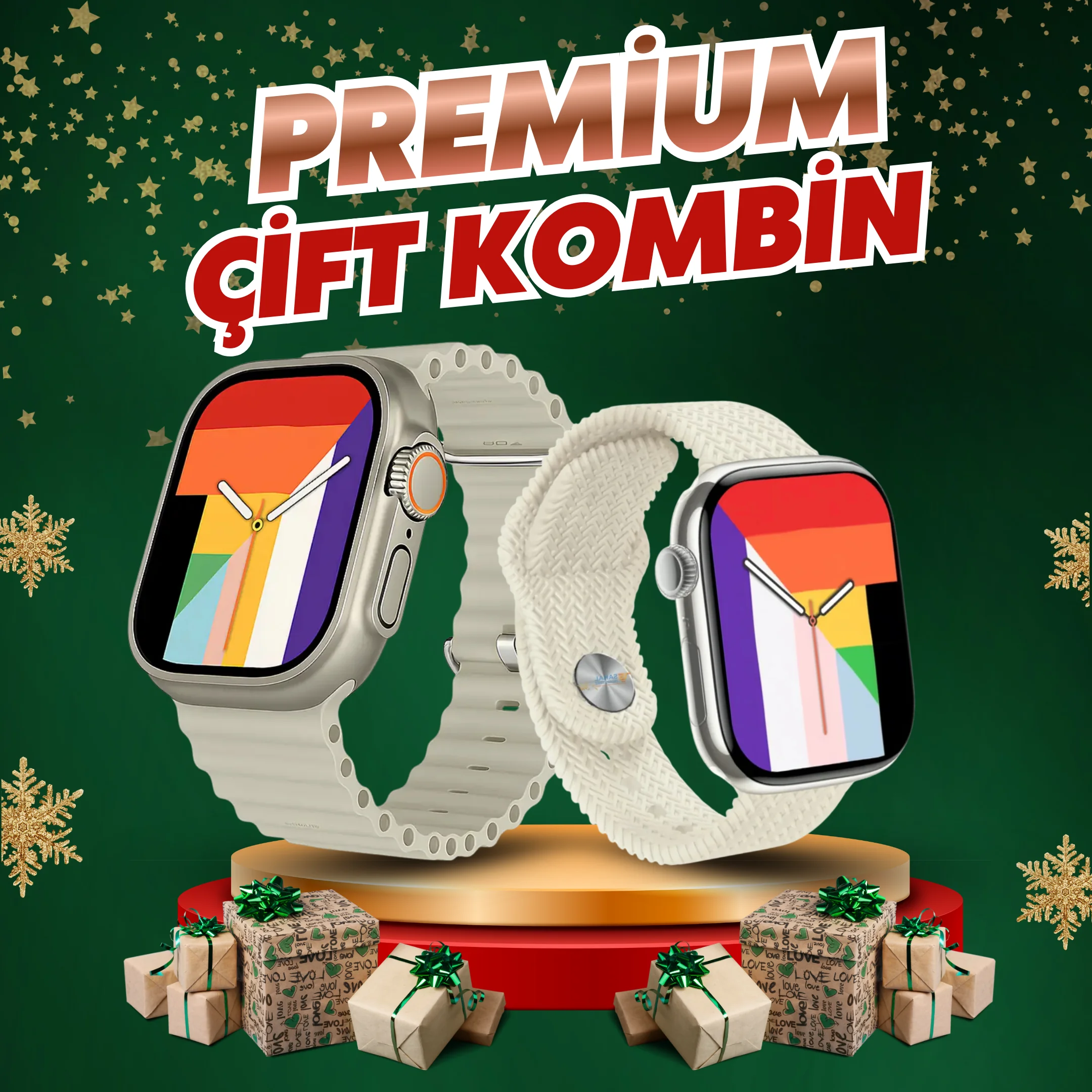 Watch HK11 Ultra 3 & Watch HK11 Pro Max Çift Kombin