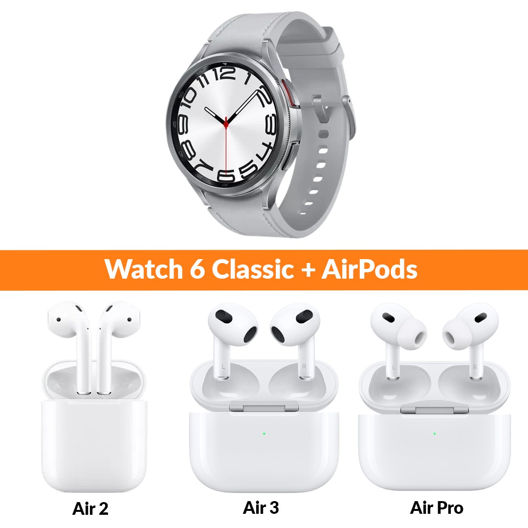 Watch 6 Classic Akıllı Saat + AirPods
