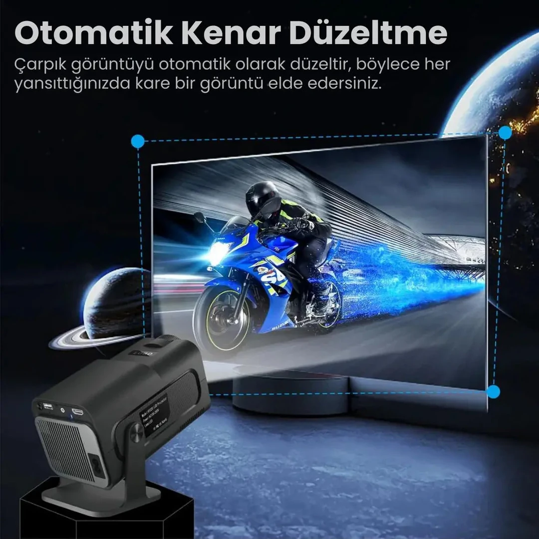 HY320 LED WIFI Android Projeksiyon Cihazı