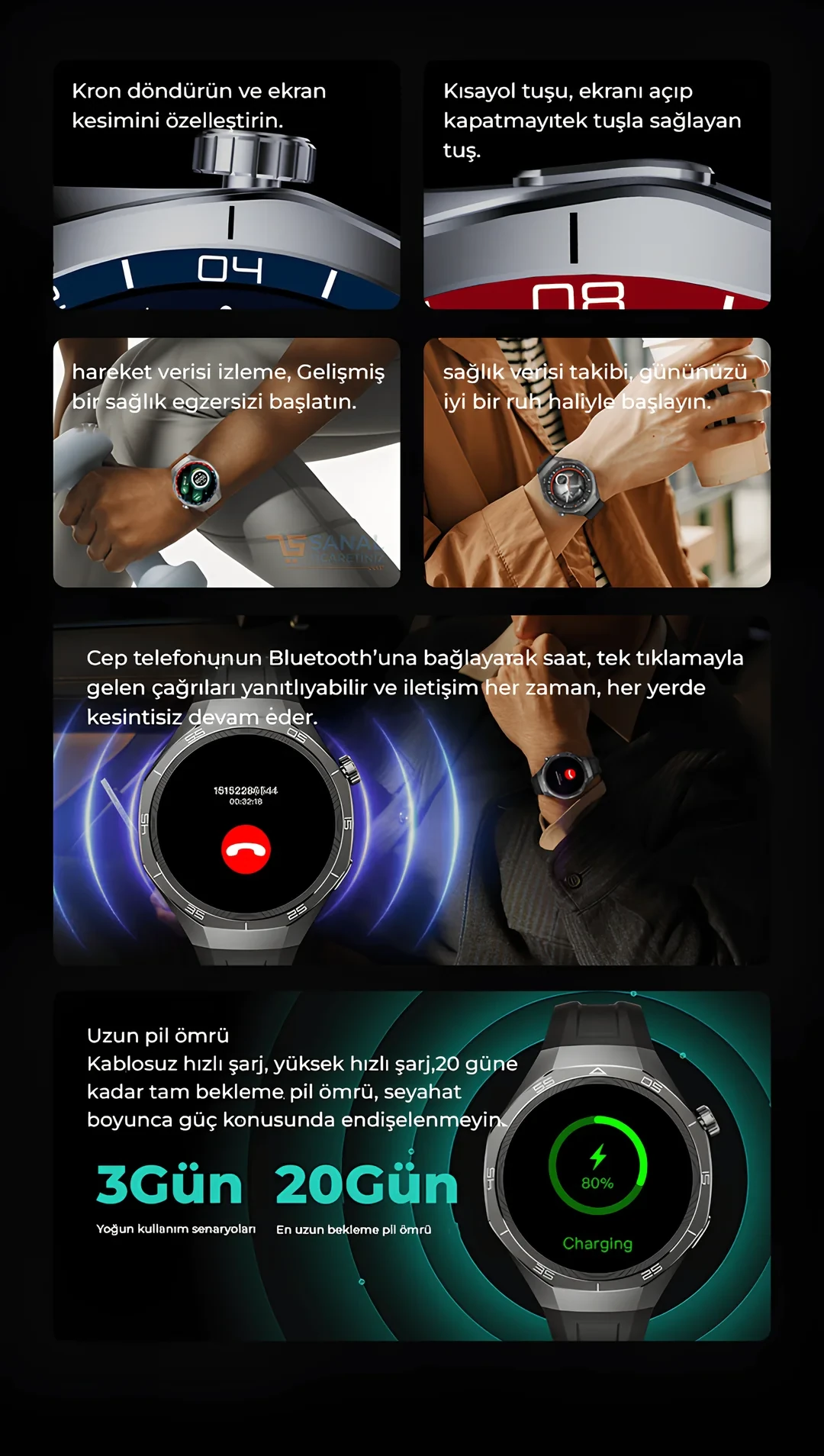 Watch G5 Pro Akıllı Saat