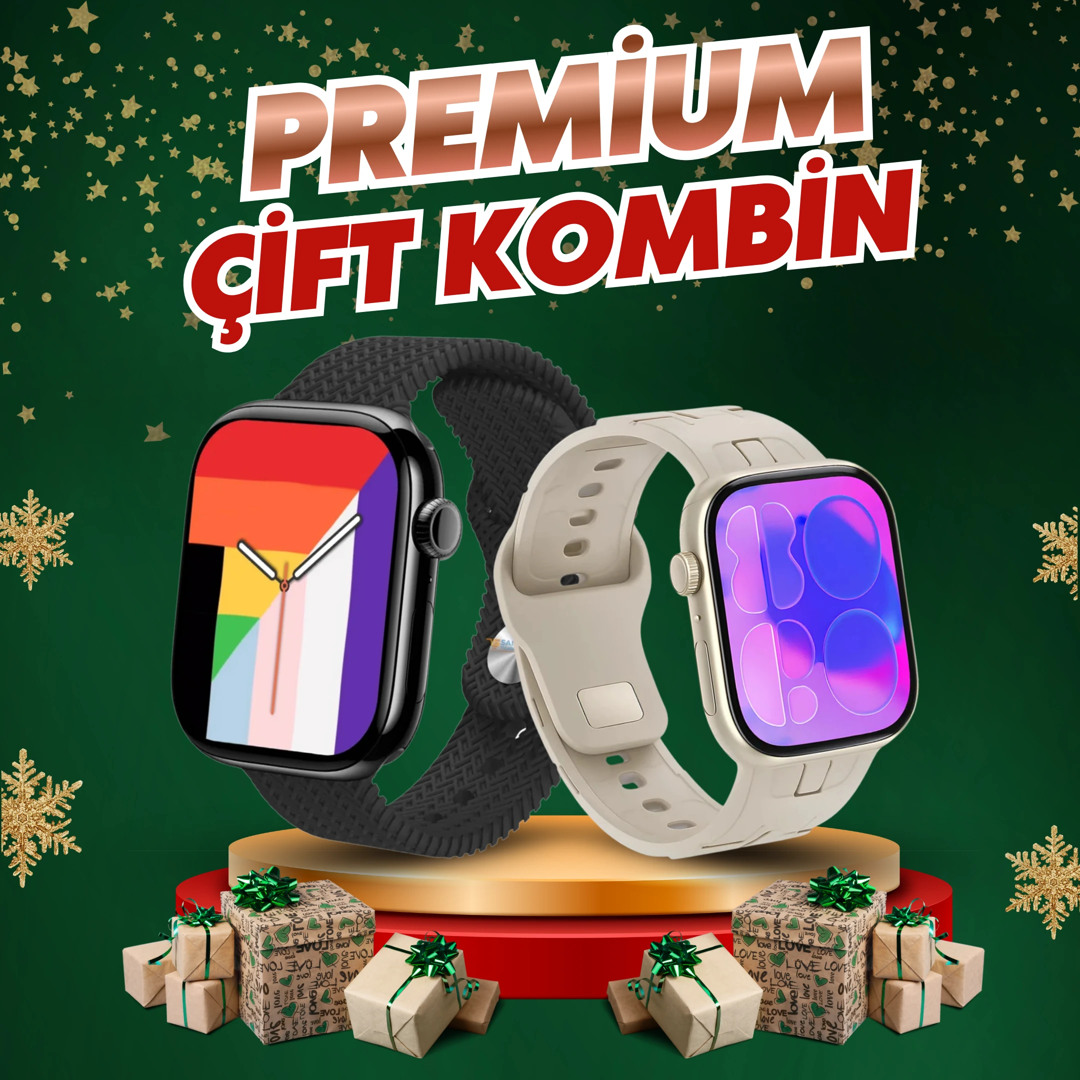 Watch HK11 Pro Max & Watch HK11 Mini Çift Kombin