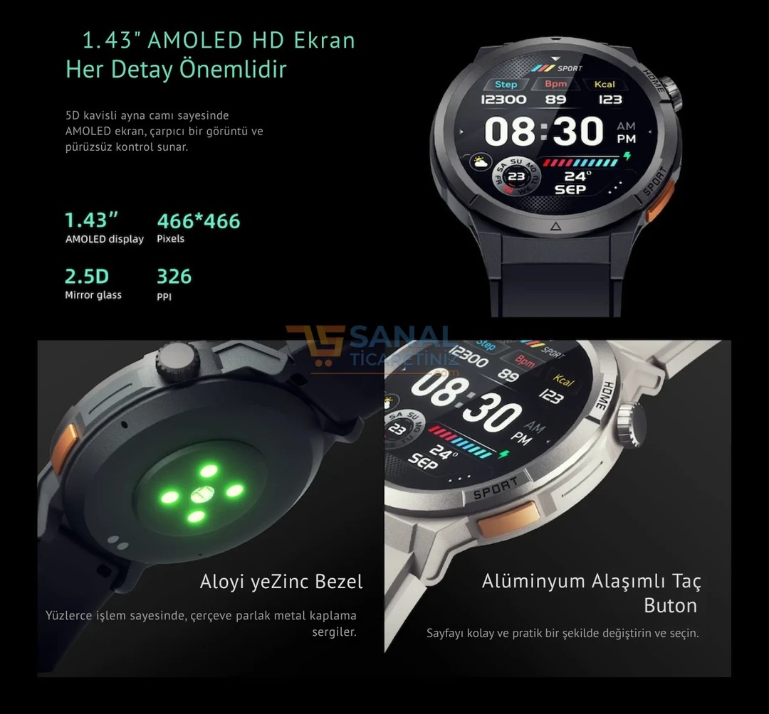 Active Tank X Akıllı Saat