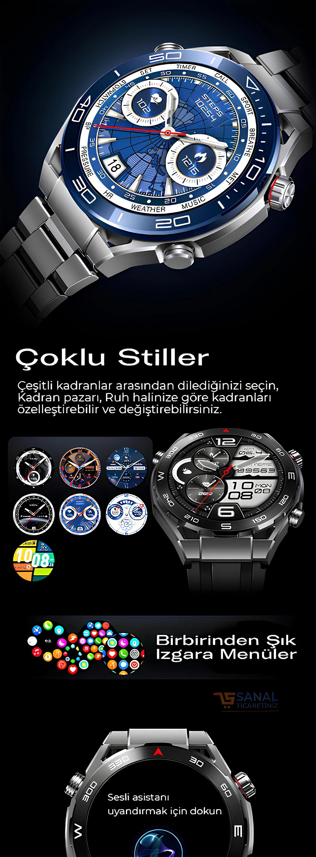 Watch VN 4 Pro Plus Akıllı Saat