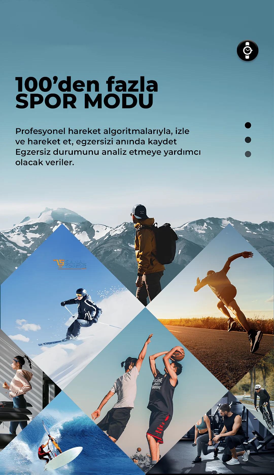 Heyplus GTR Akıllı Saat 