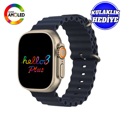 Watch Hello 3 Ultra Pro Plus Akıllı Saat