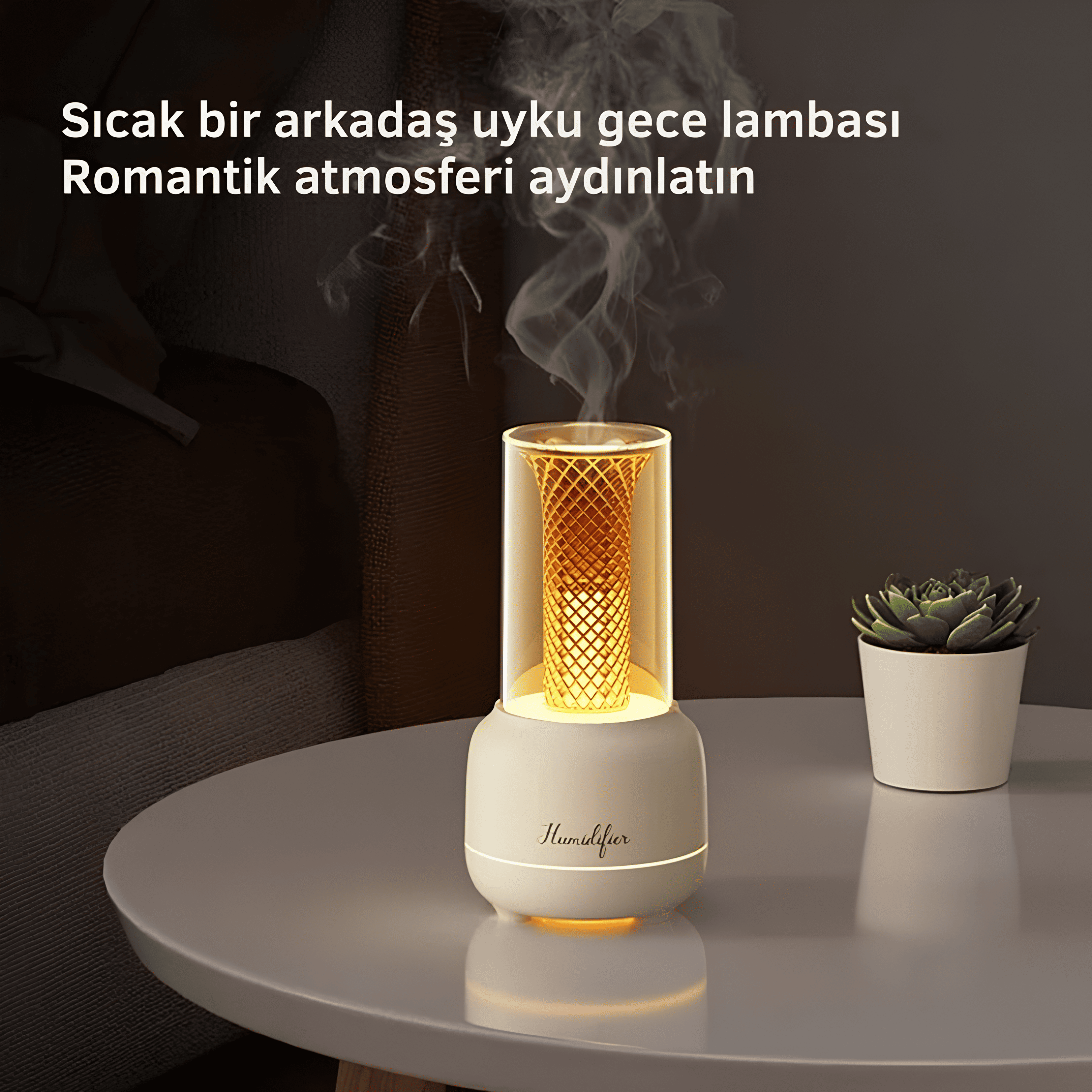  Hava Nemlendirici Buhar Makinesi Ve Aroma Difüzörü