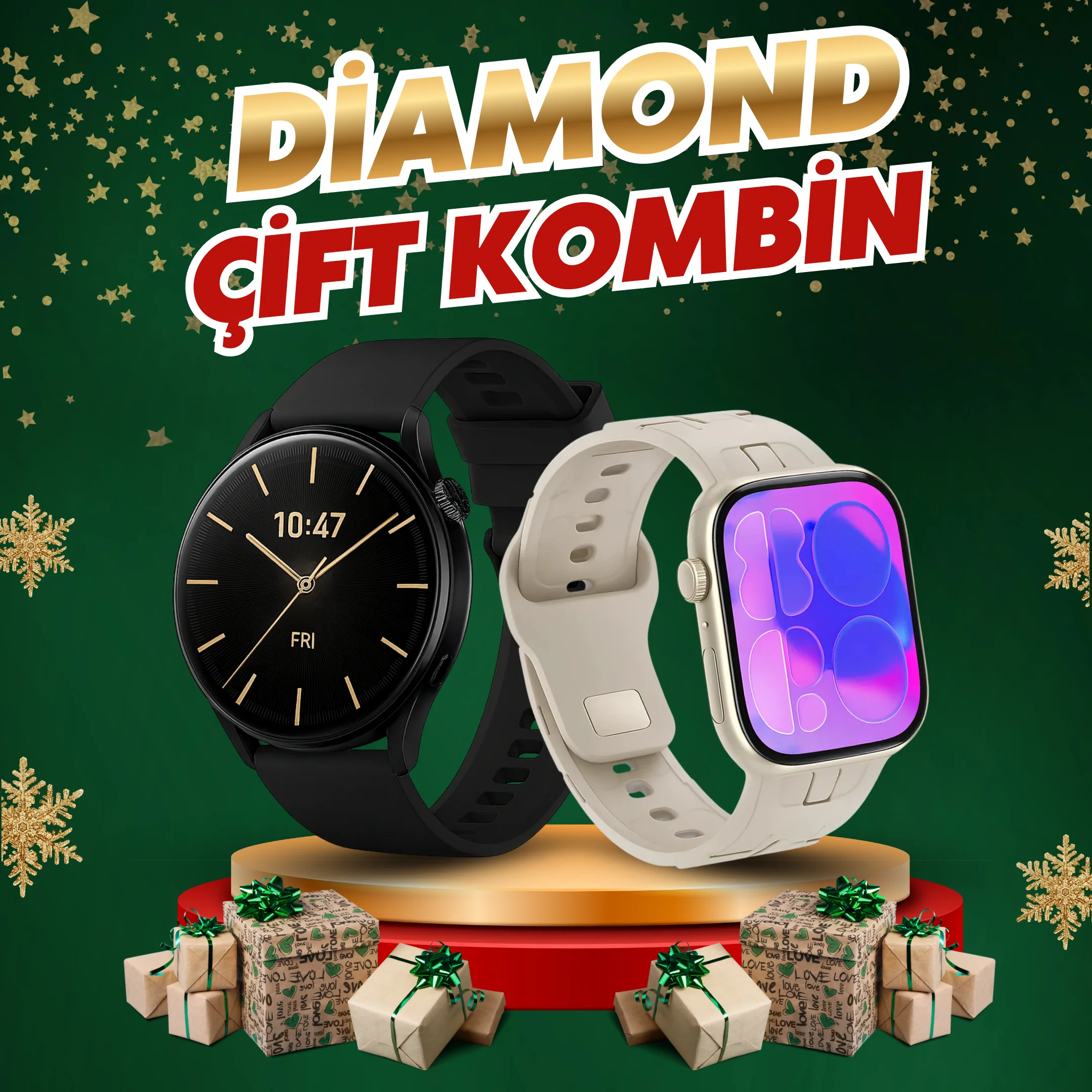 Watch GT2 & Watch HK11 Mini Çift Kombin