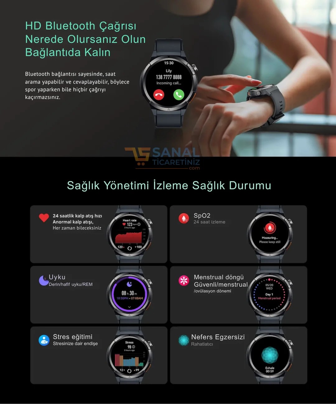 Active Tank X Akıllı Saat