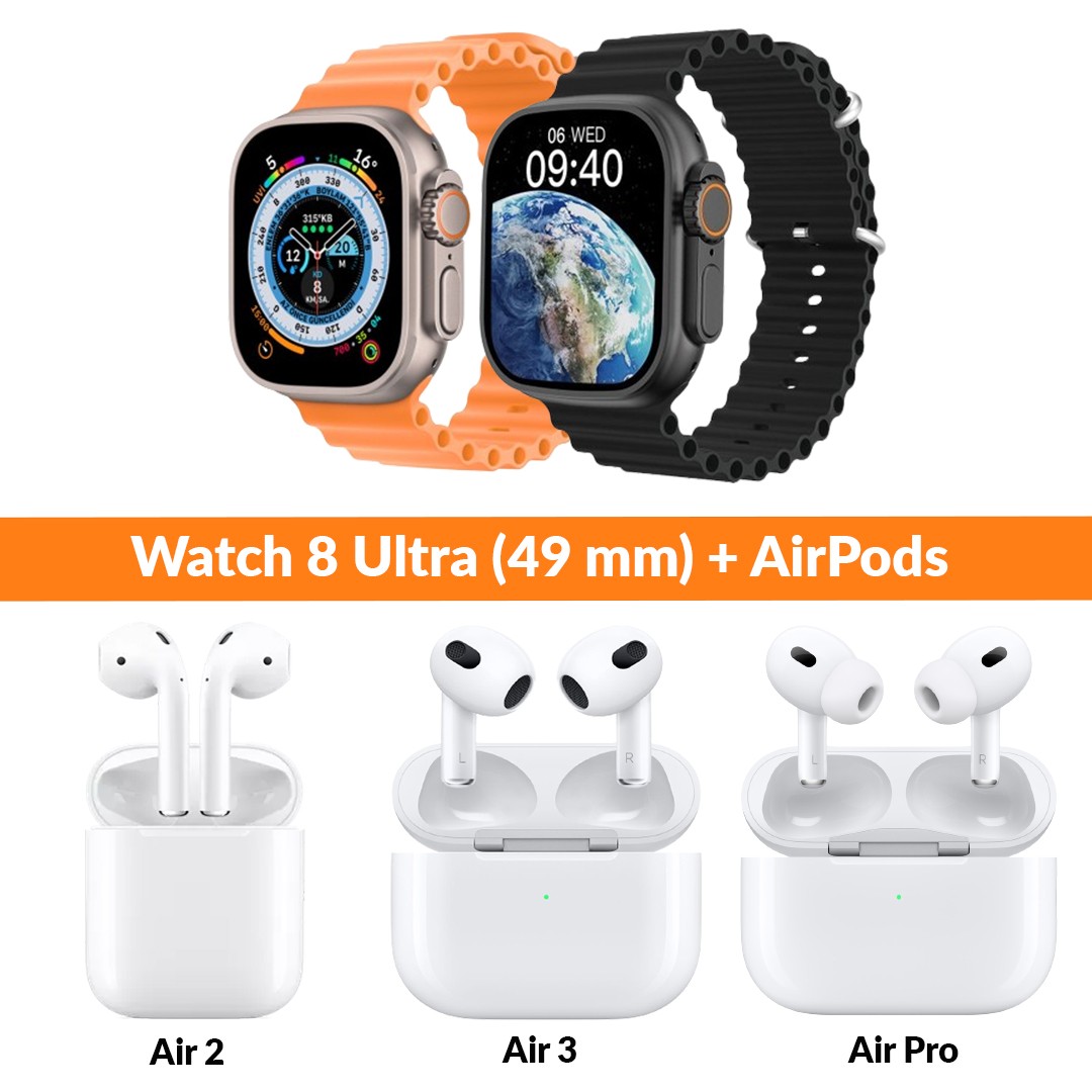 Watch 8 Ultra (49 mm) + AirPods