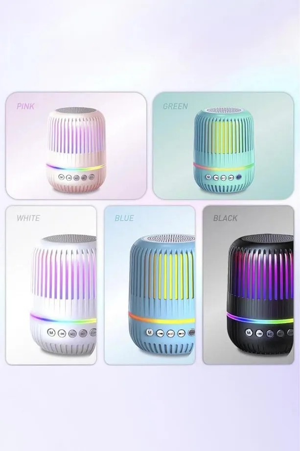GTS Rgb Işıklı Mini Bluetoth Hoparlör